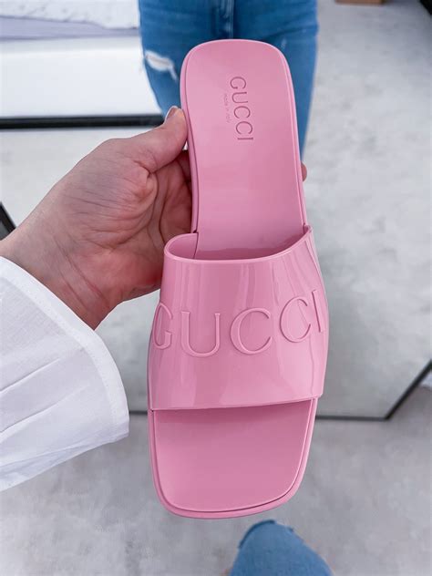 gucci platform sandal dupes|Gucci platform jelly sandals.